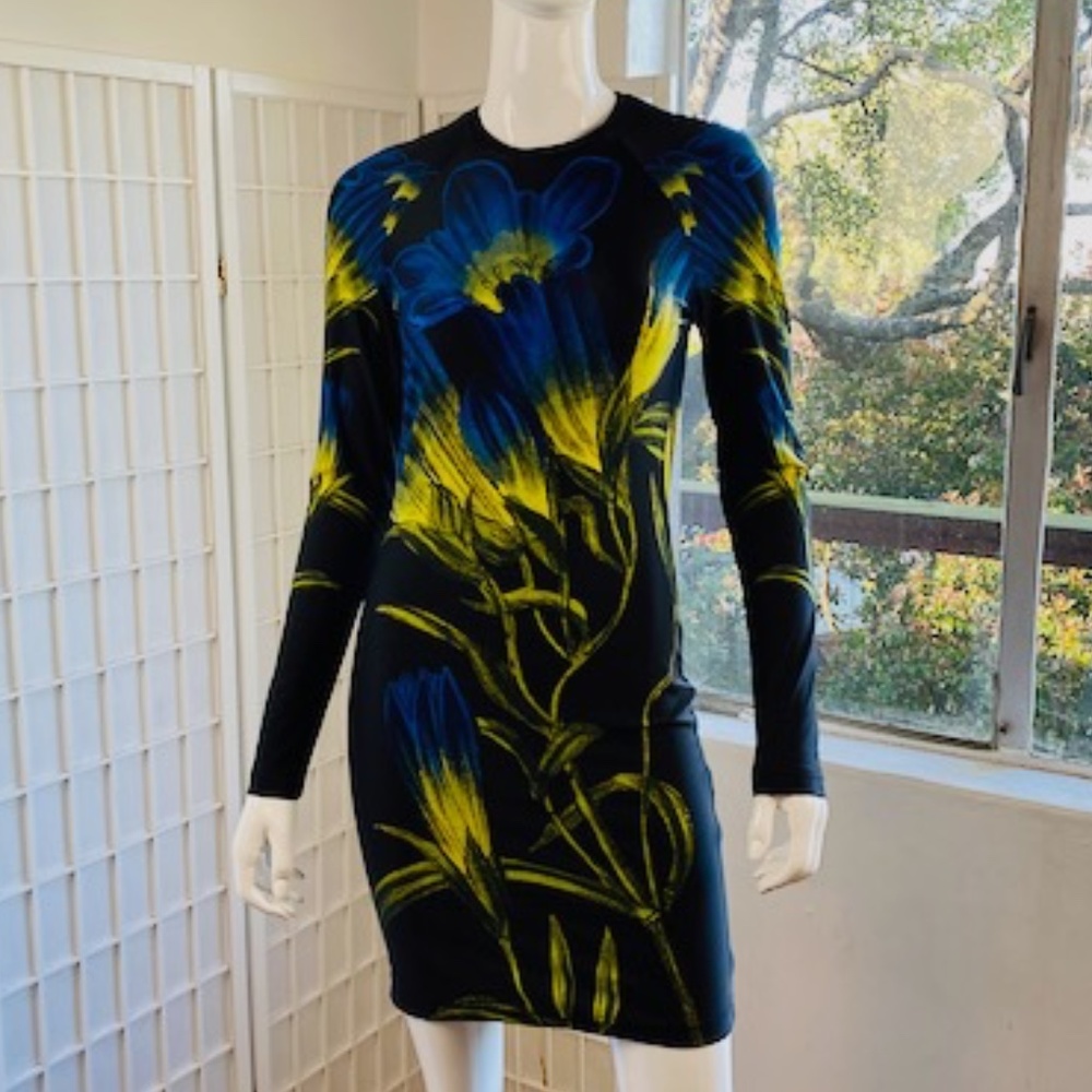 Christopher Kane Print Jersey Dress.